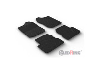 Rubber mats suitable for Suzuki Jimny (FJ) 1998-2018 (T profile 4-piece)