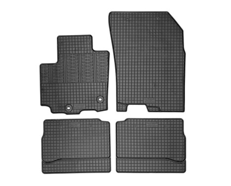 Rubber mats suitable for Suzuki SX-4 S-Cross Hybrid 2020- (4-piece + mounting system)