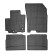 Rubber mats suitable for Suzuki SX-4 S-Cross Hybrid 2020- (4-piece + mounting system)