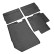 Rubber mats suitable for Suzuki SX-4 S-Cross Hybrid 2020- (4-piece + mounting system), Thumbnail 2