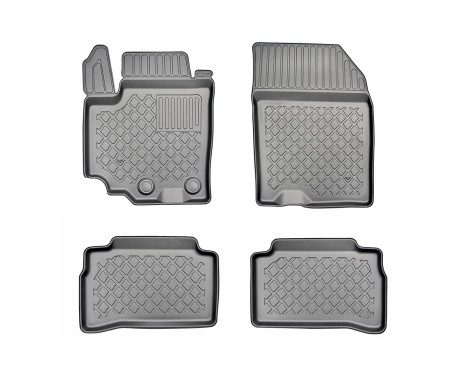 Rubber mats suitable for Suzuki Vitara 2015+ (incl. Mild Hybrid)