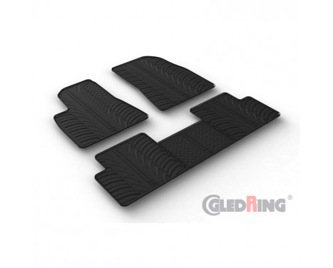 Rubber mats suitable for Tesla Model 3 2017- (5-piece), Image 2