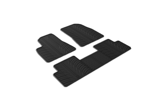 Rubber mats suitable for Tesla Model 3 2017- (5-piece)
