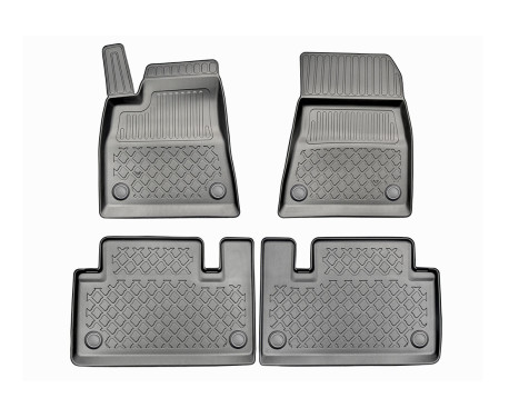 Rubber mats suitable for Tesla Model 3 2017+ (incl. Facelift)