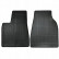Rubber mats suitable for Tesla Model X 2016- (2-piece + mounting system)