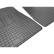 Rubber mats suitable for Tesla Model X 2016- (2-piece + mounting system), Thumbnail 3