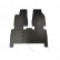Rubber mats suitable for Tesla Model X 2016- (5-piece + mounting system)
