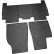 Rubber mats suitable for Tesla Model X 2016- (5-piece with mounting points), Thumbnail 2