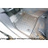 Rubber mats suitable for Toyota bZ4X / Lexus RZ 450e / Subaru Solterra 2022-, Thumbnail 3