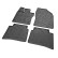 Rubber mats suitable for Toyota Prius V 2023- (4-piece with mounting points), Thumbnail 2