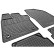 Rubber mats suitable for Toyota Prius V 2023- (4-piece with mounting points), Thumbnail 4