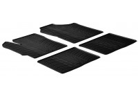 Rubber mats suitable for Toyota Yaris 5 doors 2011- (T-Design 4-piece)