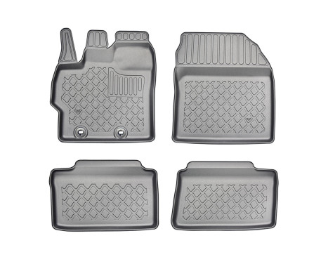 Rubber mats suitable for Toyota Yaris (Cross) Hybrid 2020+ / Mazda 2 Hybrid 2022+