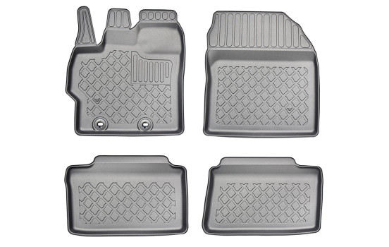 Rubber mats suitable for Toyota Yaris (Cross) Hybrid 2020+ / Mazda 2 Hybrid 2022+