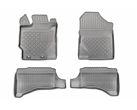 Rubber mats suitable for Toyota Yaris III Hybrid 2011-2020