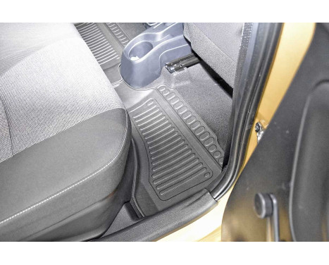 Rubber mats suitable for Toyota Yaris III Hybrid 2011-2020, Image 8