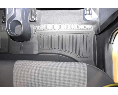 Rubber mats suitable for Toyota Yaris III Hybrid 2011-2020, Image 9