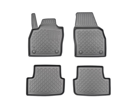 Rubber mats suitable for VAG Polo, Ibiza, Arona, A1, Fabia, Taigo 2017+