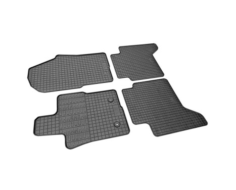Rubber mats suitable for Volkswagen Amarok 2022- & Ford Raptor II 2022- (4-piece), Image 2