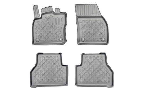 Rubber mats suitable for Volkswagen Caddy ALL 2020+ / Ford Tourneo Connect 2022+