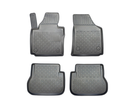 Rubber mats suitable for Volkswagen Caddy (Maxi) 2004-2020