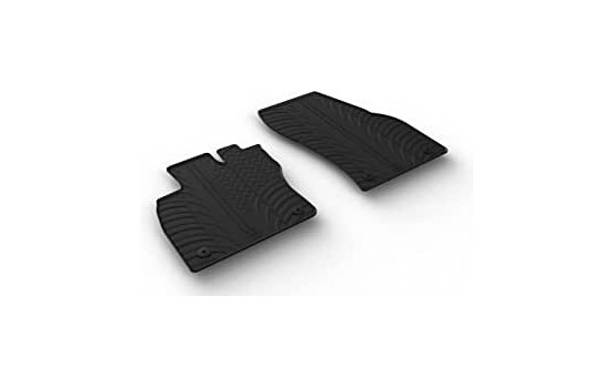 Rubber mats suitable for Volkswagen Caddy V Box