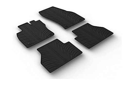 Rubber mats suitable for Volkswagen Caddy V MPV
