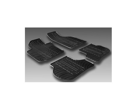 Rubber mats suitable for Volkswagen Golf V 2003-2008 / Jetta 4-piece, Image 2
