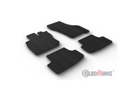 Rubber mats suitable for Volkswagen Golf VIII eTSI 2020 - (T profile 4-piece)