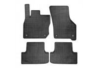 Rubber mats suitable for Volkswagen Golf VIII eTSI HB 5-door & Variant 2020- (4-piece + mounting system