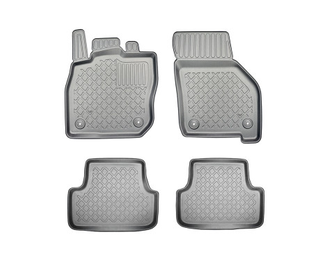 Rubber mats suitable for Volkswagen Golf VIII Hybrid mHEV 2020+