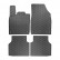 Rubber mats suitable for Volkswagen ID.4 2020- (4-piece with mounting points)