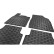 Rubber mats suitable for Volkswagen ID.4 2020- (4-piece with mounting points), Thumbnail 5