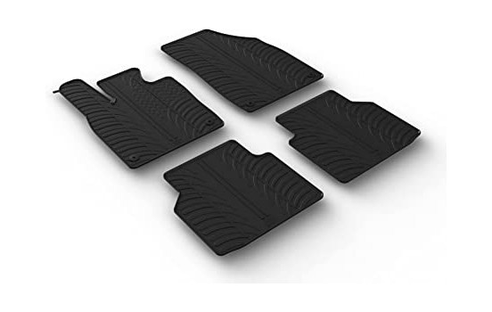 Rubber mats suitable for Volkswagen ID.4 2020-