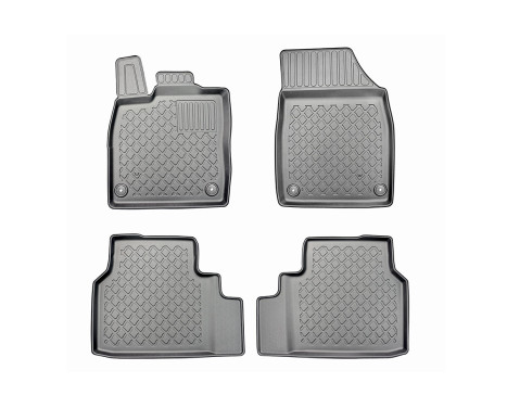 Rubber mats suitable for Volkswagen ID.4 / ID.5 / Skoda Enyaq SUV/Coupe / Audi Q4 (Sportback) 2020+