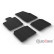 Rubber mats suitable for Volkswagen ID.7 & ID.7 Tourer 2023- (T profile 4-piece + mounting clips)