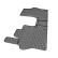 Rubber mats suitable for Volkswagen ID.Buzz Bus 2022- (2-part), Thumbnail 2