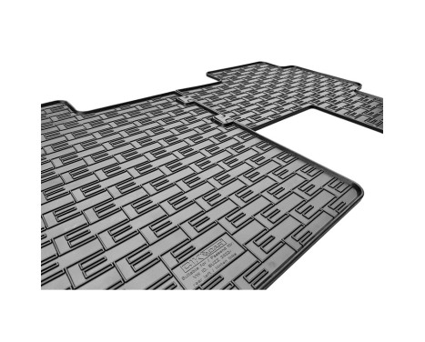 Rubber mats suitable for Volkswagen ID.Buzz Bus 2022- (2nd row) (2-piece), Image 3