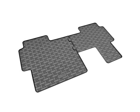 Rubber mats suitable for Volkswagen ID.Buzz Bus 2022- (2nd row) (2-piece), Image 4