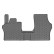 Rubber mats suitable for Volkswagen ID.Buzz Cargo 2022- (2-piece)