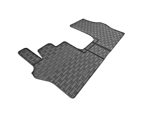 Rubber mats suitable for Volkswagen ID.Buzz Cargo 2022- (2-piece), Image 3