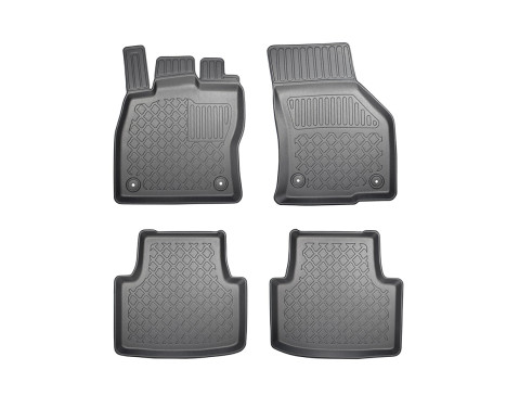 Rubber mats suitable for Volkswagen Passat B8 Sedan / Variant 2014 + (incl. Facelift)