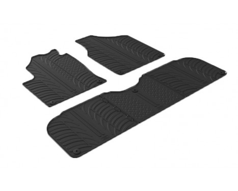 Rubber mats suitable for Volkswagen Sharen & Seat Alhambra