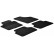 Rubber mats suitable for Volkswagen Tiguan from 2007 to 2016