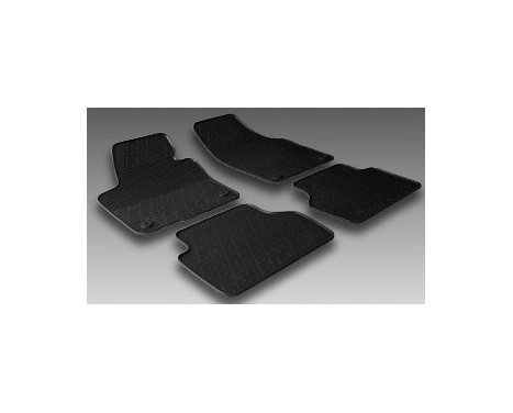 Rubber mats suitable for Volkswagen Touareg 2010- (G-Design 4 parts), Image 2