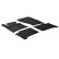 Rubber mats suitable for Volkswagen Touareg 2010- (G-Design 4 parts)
