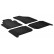 Rubber mats suitable for Volkswagen Touran 2003-2015 (4-piece)