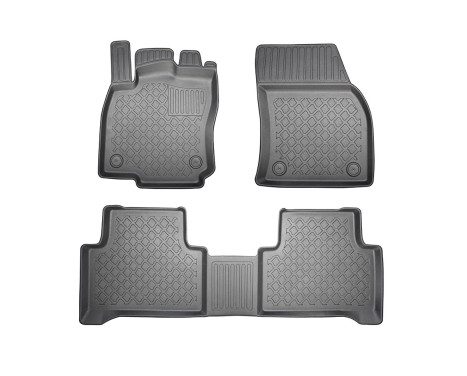 Rubber mats suitable for Volkswagen Touran II (5T) 2015+