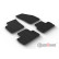 Rubber mats suitable for Volvo C30 2006-2013 (T profile 4-piece + mounting clips)