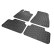 Rubber mats suitable for Volvo C40 Recharge 2021- (4-piece with mounting points), Thumbnail 2